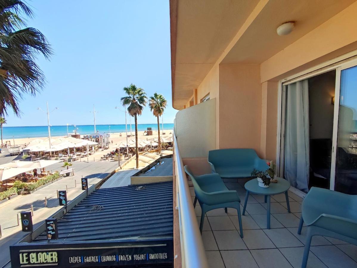 Superbe T2 Vue Mer Avec Ascenseur Canet Exterior foto