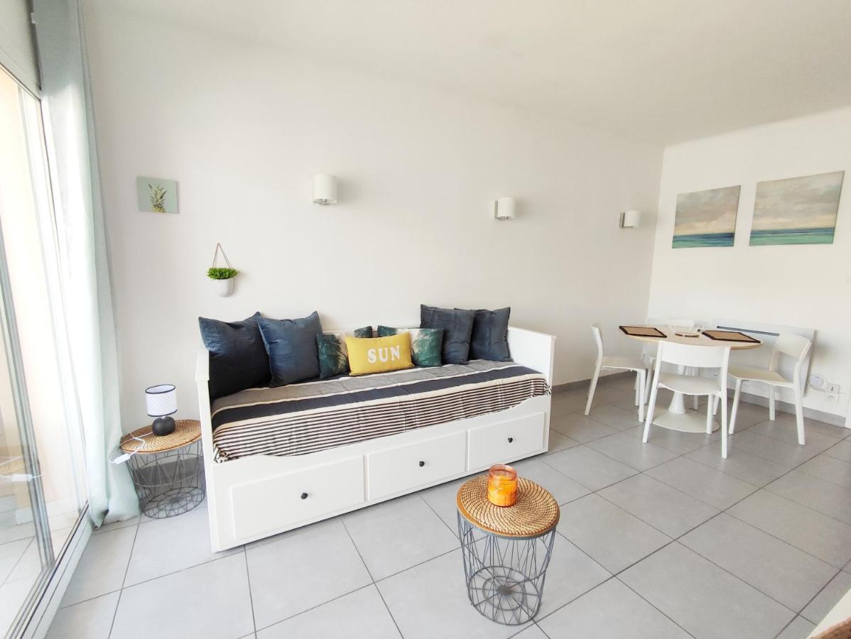 Superbe T2 Vue Mer Avec Ascenseur Canet Exterior foto