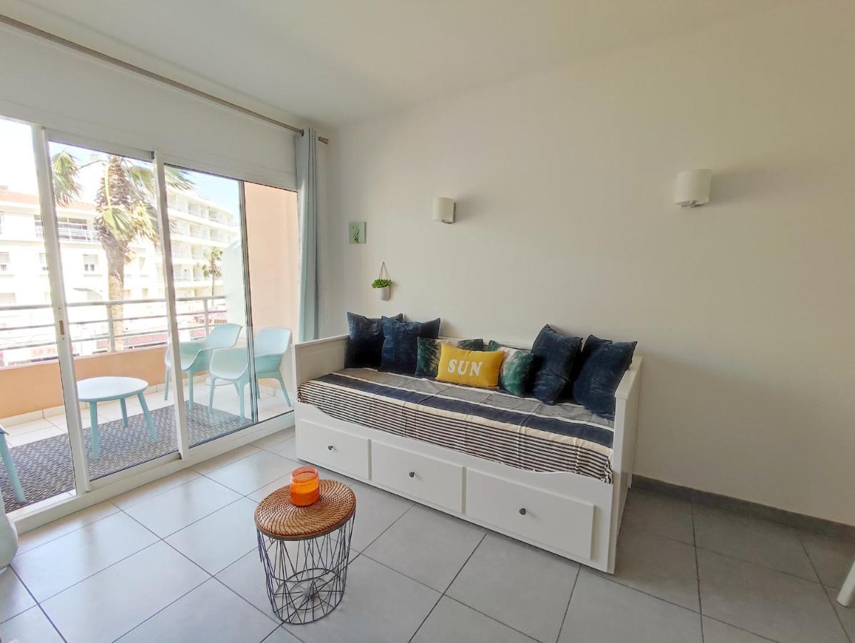 Superbe T2 Vue Mer Avec Ascenseur Canet Exterior foto